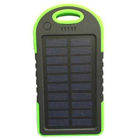 Carregador Celular Solar USB Portátil Prova Dágua Powerbank - Gold Menor preço em Carregador Celular Solar USB Portátil Prova Dágua Powerbank - Gold