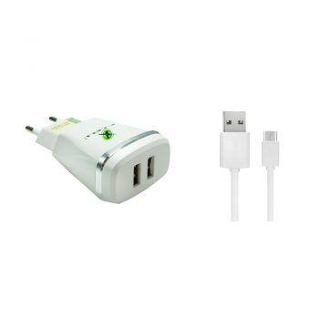 Carregador Celular Ultra Rápido 3.1A C/ 2 USB + Cabo Tipo C X-Cell Menor preço em Carregador Celular Ultra Rápido 3.1A C/ 2 USB + Cabo Tipo C X-Cell