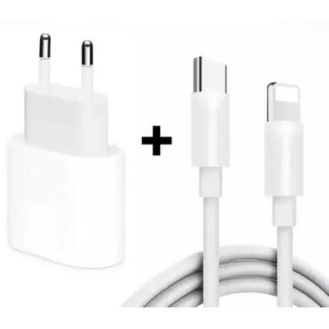 Carregador Completo Fonte 20w usb-c conexao type c ,IPHONE 7/8 Plus/11/12 pro Max/ X/ Xs - Top Luxo Menor preço em Carregador Completo Fonte 20w usb-c conexao type c ,IPHONE 7/8 Plus/11/12 pro Max/ X/ Xs - Top Luxo