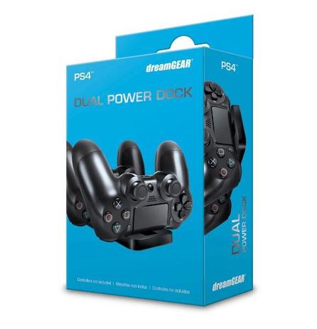Carregador Controle Ps4 Dual Power Dock Original Dreamgear - Sony Menor preço em Carregador Controle Ps4 Dual Power Dock Original Dreamgear - Sony