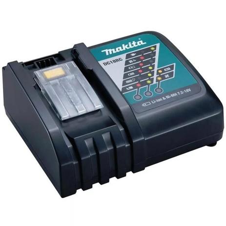 Carregador de Bateria 14.4V à 18V Li-ion DC18RC Bivolt 110/220V MAKITA Menor preço em Carregador de Bateria 14.4V à 18V Li-ion DC18RC Bivolt 110/220V MAKITA