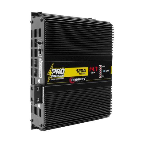 Carregador de Bateria Taramps Procharger 120a - Taramps Menor preço em Carregador de Bateria Taramps Procharger 120a - Taramps