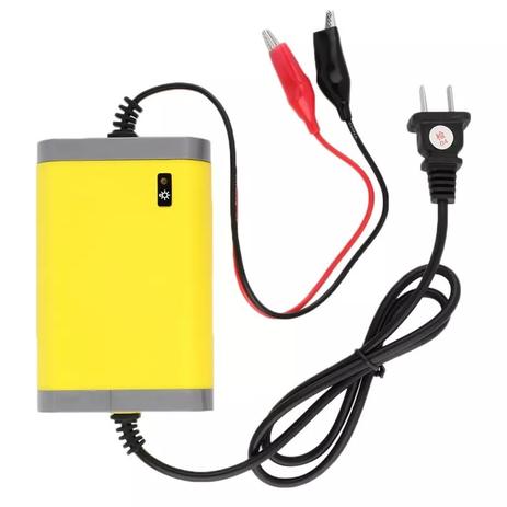 Carregador De Baterias Para Veículos Portatil 12v - Kk Menor preço em Carregador De Baterias Para Veículos Portatil 12v - Kk