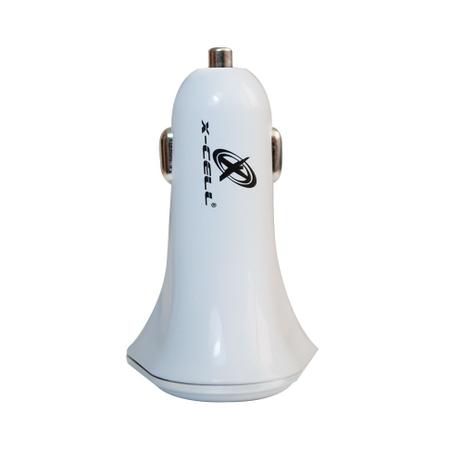 Carregador de Celular Automotivo Branco 2 USB Xcell XC-V7/USB - X-cell Menor preço em Carregador de Celular Automotivo Branco 2 USB Xcell XC-V7/USB - X-cell