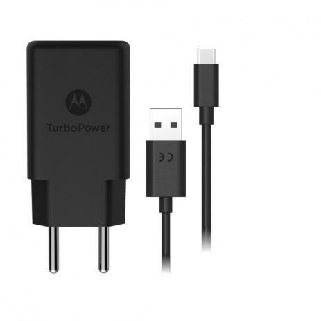 Carregador De Celular Motorola Turbo Power 15W Cabo Usb Preto Menor preço em Carregador De Celular Motorola Turbo Power 15W Cabo Usb Preto