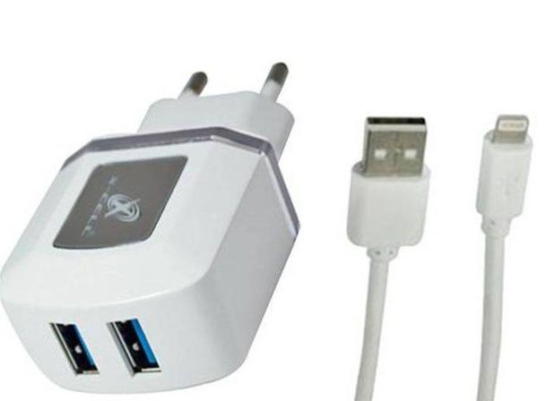 Carregador de parede universal com 2 entradas USB Cinza XC-IPH5/6-UR.8 - X-cell é ruim? Carregador de parede universal com 2 entradas USB Cinza XC-IPH5/6-UR.8 - X-cell é boa?