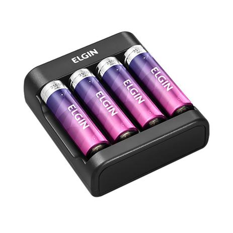 Carregador De Pilhas E Baterias AA/AAA/9V Scusb Elgin Cabo Micro USB é boa?