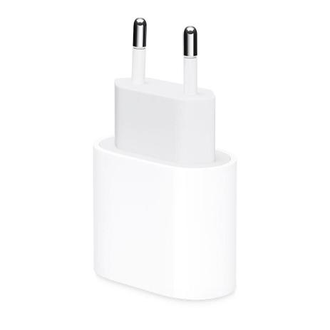 Carregador de Tomada Apple USB-C, 20W, Branco - 85044021-2 - Magazine Cbeneficio