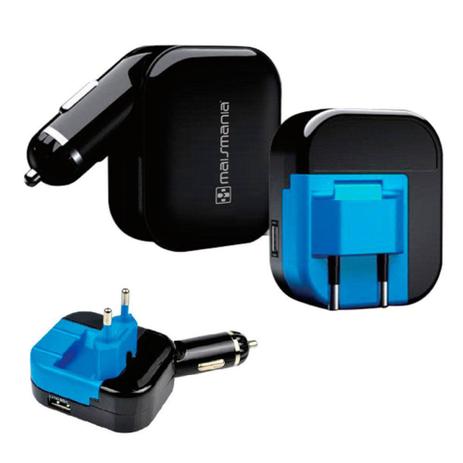 Carregador de Tomada e Veicular 1 USB 2.1A - Star open Menor preço em Carregador de Tomada e Veicular 1 USB 2.1A - Star open