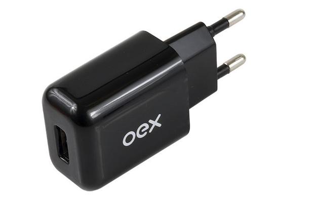 Carregador de Tomada OEX CG200 Preto Menor preço em Carregador de Tomada OEX CG200 Preto