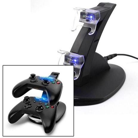 Carregador Duplo Para 2 Controles Xbox One Dock Station Base Rpc