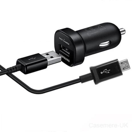 Carregador Fast Veicular Samsung Galaxy Note 8 Micro-USB Menor preço em Carregador Fast Veicular Samsung Galaxy Note 8 Micro-USB