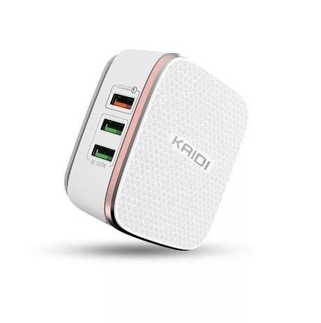 Carregador HUB 6USB Turbo Quick Charge 3.0 KD-601 - Kaidi Menor preço em Carregador HUB 6USB Turbo Quick Charge 3.0 KD-601 - Kaidi