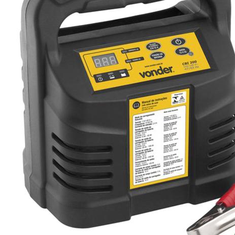 Carregador Inteligente De Bateria 12v 6ah Cib200 Vonder 127v Menor preço em Carregador Inteligente De Bateria 12v 6ah Cib200 Vonder 127v