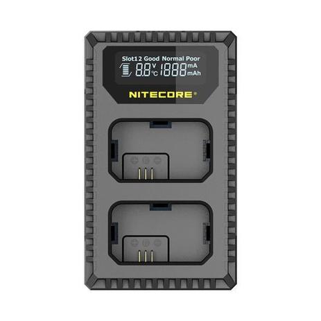 Carregador inteligente USB Nitecore USN1 para Sony NP-FW50 Menor preço em Carregador inteligente USB Nitecore USN1 para Sony NP-FW50