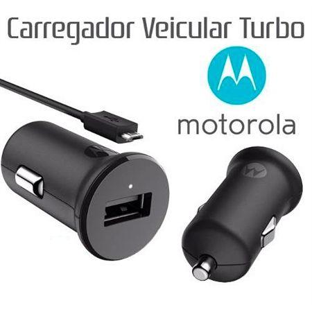 Menor preço em Carregador MOTO G5 XT1672 Veicular - Motorola