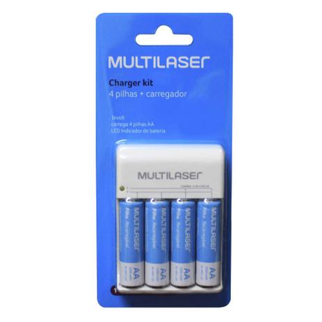 Carregador Multilaser com 4 Pilhas AA CB054 - Bivolt é ruim? Carregador Multilaser com 4 Pilhas AA CB054 - Bivolt é boa?