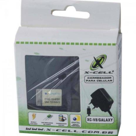 Carregador para celular X-CELL XC-V8 - Xcell Menor preço em Carregador para celular X-CELL XC-V8 - Xcell