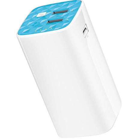 Carregador Portátil 10400Mah TP-Link TL-PB10400 2 Portas USB 5V 2A e 5V 1A Branco - Tp link Menor preço em Carregador Portátil 10400Mah TP-Link TL-PB10400 2 Portas USB 5V 2A e 5V 1A Branco - Tp link