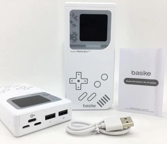 CARREGADOR PORTÁTIL 20000mAh - BASIKE Menor preço em CARREGADOR PORTÁTIL 20000mAh - BASIKE