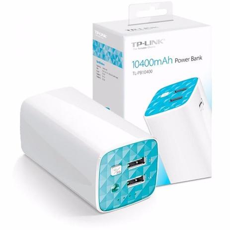 Carregador Portátil Original Tp-link -tl-pb10400 - 10400mah Menor preço em Carregador Portátil Original Tp-link -tl-pb10400 - 10400mah