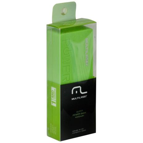 Carregador portátil power bank 4000mah cabo micro usb , cores sortidas sem opção - Multilaser Menor preço em Carregador portátil power bank 4000mah cabo micro usb , cores sortidas sem opção - Multilaser