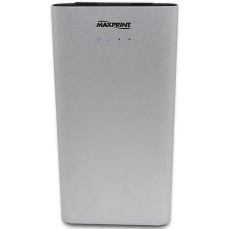 Carregador Portátil Power Bank 7.000mAh 2P USB Prata 6012163 Maxprint é boa?