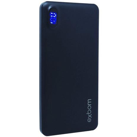 Carregador Portátil Power Bank Display Led Bateria 10000mAh Celular Tablet Usb PB-M81 Slim Preto - Exbom é boa?