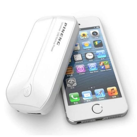 Carregador Portatil Power Bank para Celular de 5000mAh Pineng Menor preço em Carregador Portatil Power Bank para Celular de 5000mAh Pineng