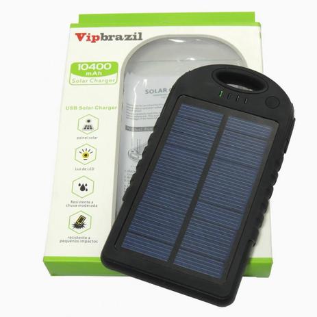 Carregador Portátil (Power Bank) PB SOLAR - 10400mAh - Carregamento Solar - Vipbrazil é boa?
