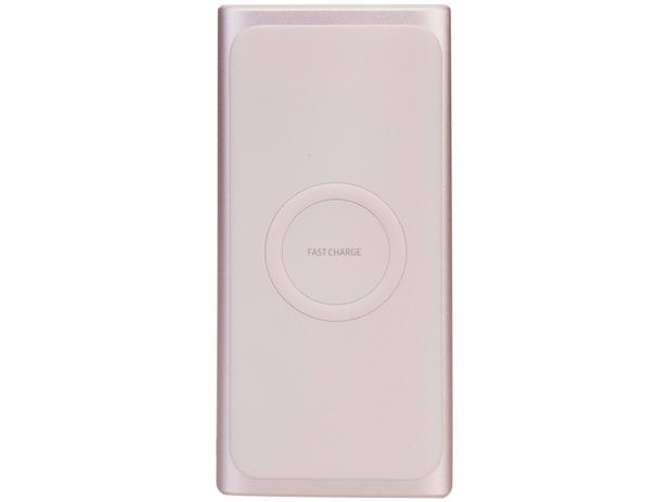 Carregador Portátil/Power Bank Samsung - sem Fio 10000mAh Fast Charge Rose