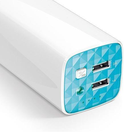 Carregador Portátil TP-Link TL-PB10400 Branco 10400mAh 2 Saídas USB Menor preço em Carregador Portátil TP-Link TL-PB10400 Branco 10400mAh 2 Saídas USB