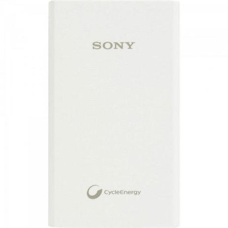 Carregador Portátil USB 5800mAh CP-E6/WC Branco SONY Menor preço em Carregador Portátil USB 5800mAh CP-E6/WC Branco SONY