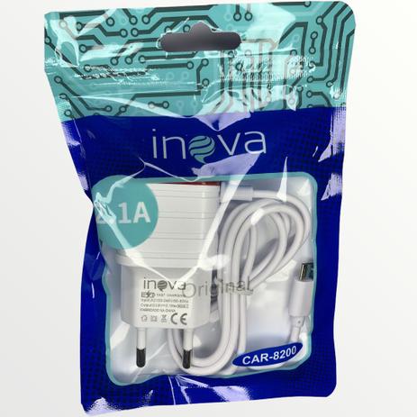 Carregador Rápido 2.1a Inova V8 Android Turbo Micro Usb Menor preço em Carregador Rápido 2.1a Inova V8 Android Turbo Micro Usb