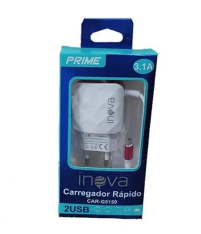 Carregador Rápido 3.1 Inova V8 Prime De Celular Micro Usb Menor preço em Carregador Rápido 3.1 Inova V8 Prime De Celular Micro Usb
