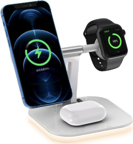 carregador de celular e apple watch