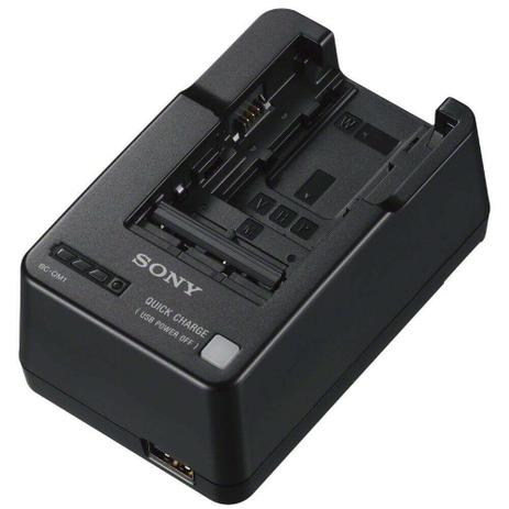 Carregador Sony BC-QM1 para Bateria Sony Séries H, P, V, M, W Menor preço em Carregador Sony BC-QM1 para Bateria Sony Séries H, P, V, M, W