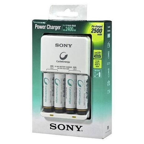 Carregador Sony Com 4 Pilhas Aa Recarregavel 2500 Mah é boa?