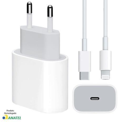 Carregador Turbo 20W + Cabo Lightning para USB-C Compatível Iphone 11 12 e 13 Pro Max X XR XS - LEMOX é boa?