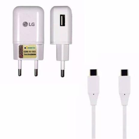Carregador Turbo Original LG G5 SE H840 LG V20 H990DS Fast Changer Cabo USB-C Menor preço em Carregador Turbo Original LG G5 SE H840 LG V20 H990DS Fast Changer Cabo USB-C