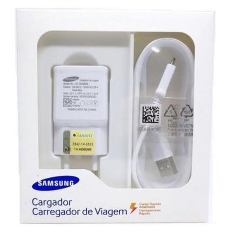 Carregador Turbo Samsung 15w Galaxy J8 Garantia Bivolt Resistente Carga Rápida Micro Usb Menor preço em Carregador Turbo Samsung 15w Galaxy J8 Garantia Bivolt Resistente Carga Rápida Micro Usb