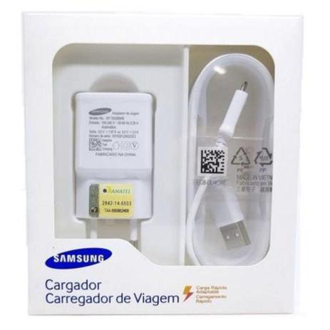 Carregador Turbo Samsung Garantia Bivolt Resistente Carga Rápida V8 é boa?