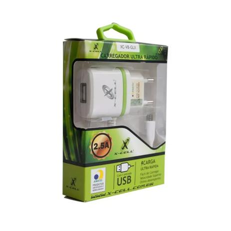 Carregador Ultra Rápido X-cell Xc-v8-glx - Xcell é boa?