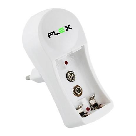 Carregador universal bivolt para 2 pilhas aa aaa e 1 9v - Flex gold é boa?
