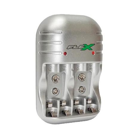 Carregador universal bivolt para 4 pilhas aa aaa e 2 9v - Flex gold é boa?