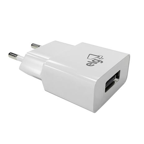 Carregador Universal Celular Câmera Tablet ELG Branco - WC1A Menor preço em Carregador Universal Celular Câmera Tablet ELG Branco - WC1A