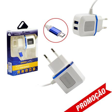 Carregador USB 3.1A Tomada com 2 Porta USB AUTO-ID SH-V8 Shinka - Vitrine é boa?
