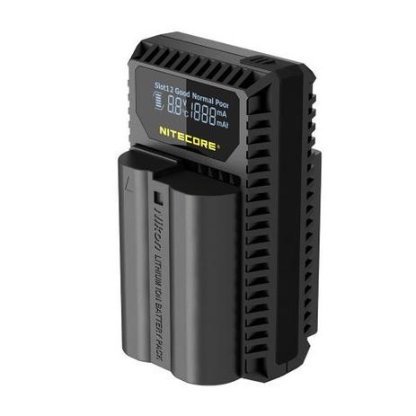 Carregador USB inteligente Nitecore UNK1 para baterias Nikon EN-EL14/EN-EL14a e EN-EL15 Menor preço em Carregador USB inteligente Nitecore UNK1 para baterias Nikon EN-EL14/EN-EL14a e EN-EL15