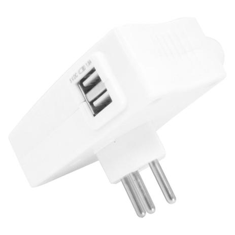 Carregador USB Multi Tomada Daneva com 2 Entradas USB e 2 Tomadas Menor preço em Carregador USB Multi Tomada Daneva com 2 Entradas USB e 2 Tomadas