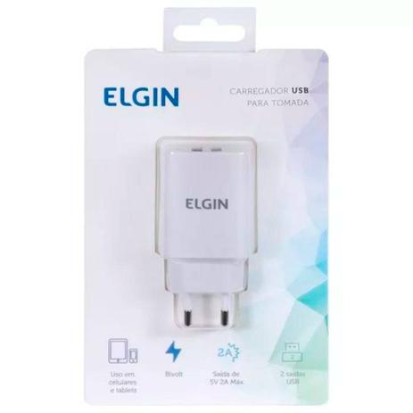 Carregador Usb Tomada Parede Bivolt 1a 5w Elgin Menor preço em Carregador Usb Tomada Parede Bivolt 1a 5w Elgin